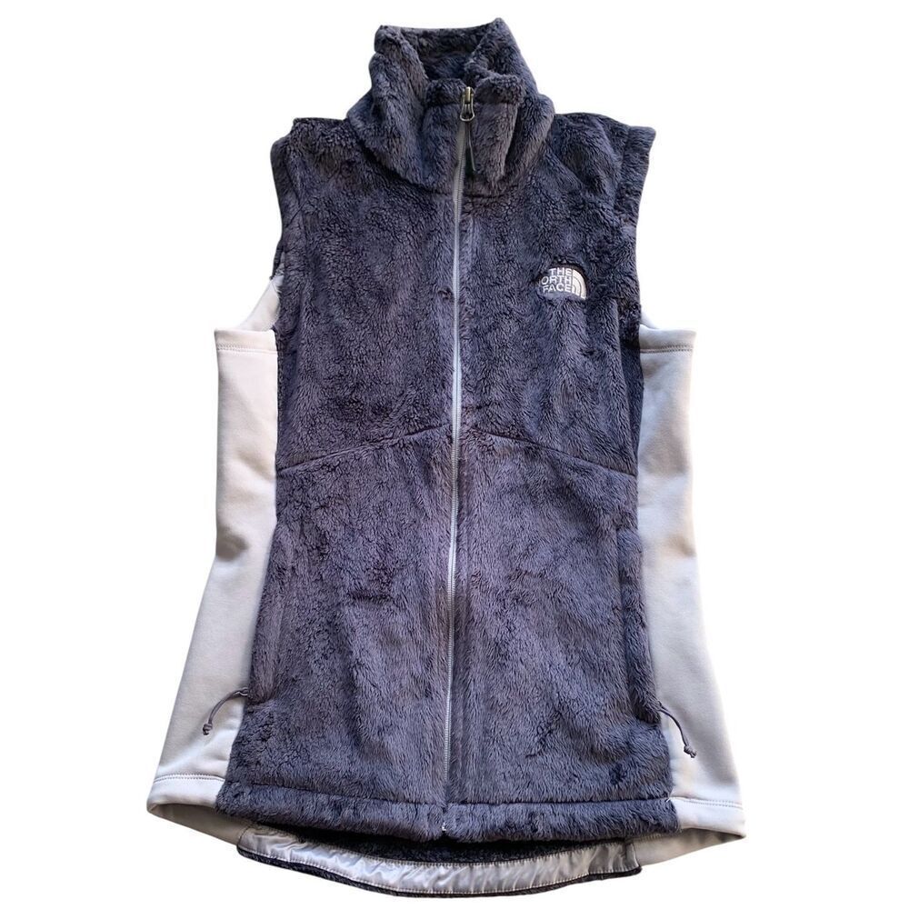 The North Face Osito purple Sleeveless Fleece Vest Jacket women S